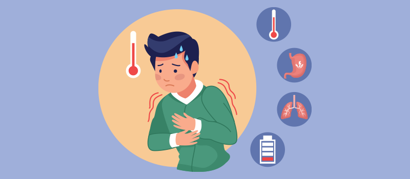 Symptoms of a high temperature: How to tell if you've got a fever