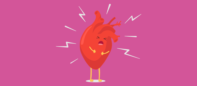 Chronic stress can cause heart trouble