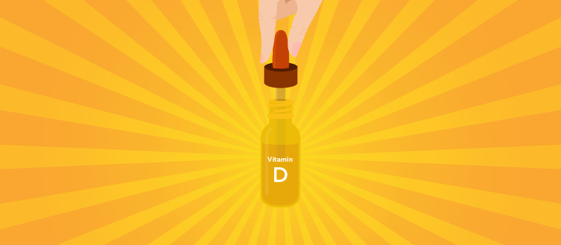 liquid vitamin D cartoon